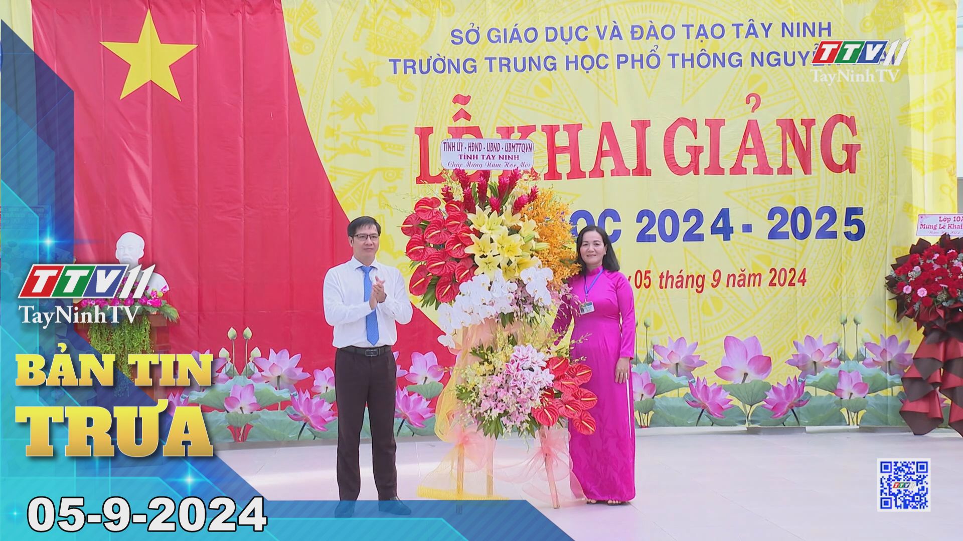 Bản tin trưa 05-9-2024 | Tin tức hôm nay | TayNinhTV